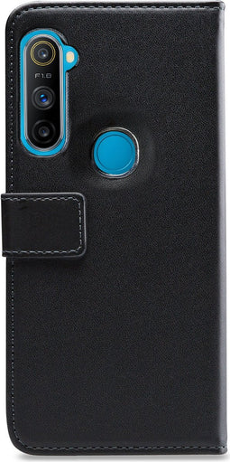 Mobilize Telefoonhoesje geschikt voor Realme C3 Hoesje | Mobilize Classic Gelly Wallet Bookcase Portemonnee | Pasjeshouder voor 2 Pasjes | Telefoonhoesje voor Pinpas / OV Kaart / Rijbewijs - Zwart