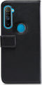 Mobilize Telefoonhoesje geschikt voor Realme C3 Hoesje | Mobilize Classic Gelly Wallet Bookcase Portemonnee | Pasjeshouder voor 2 Pasjes | Telefoonhoesje voor Pinpas / OV Kaart / Rijbewijs - Zwart