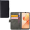 Mobilize Telefoonhoesje geschikt voor Realme C31 Hoesje | Mobilize Classic Gelly Wallet Bookcase Portemonnee | Pasjeshouder voor 2 Pasjes | Telefoonhoesje voor Pinpas / OV Kaart / Rijbewijs - Zwart