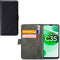 Mobilize Telefoonhoesje geschikt voor Realme C35 Hoesje | Mobilize Classic Gelly Wallet Bookcase Portemonnee | Pasjeshouder voor 2 Pasjes | Telefoonhoesje voor Pinpas / OV Kaart / Rijbewijs - Zwart