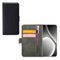 Mobilize Telefoonhoesje geschikt voor Realme GT 6 Hoesje | Mobilize Classic Gelly Wallet Bookcase Portemonnee | Pasjeshouder voor 2 Pasjes | Telefoonhoesje voor Pinpas / OV Kaart / Rijbewijs - Zwart