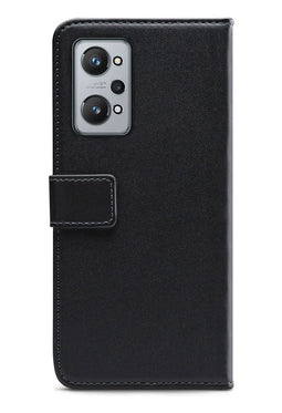 Mobilize Telefoonhoesje geschikt voor Realme GT Neo2 Hoesje | Mobilize Classic Gelly Wallet Bookcase Portemonnee | Pasjeshouder voor 2 Pasjes | Telefoonhoesje voor Pinpas / OV Kaart / Rijbewijs - Zwart