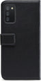 Mobilize Telefoonhoesje geschikt voor Samsung Galaxy A02s Hoesje | Mobilize Classic Gelly Wallet Bookcase Portemonnee | Pasjeshouder voor 2 Pasjes | Telefoonhoesje voor Pinpas / OV Kaart / Rijbewijs - Zwart
