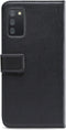 Mobilize Telefoonhoesje geschikt voor Samsung Galaxy A02s Hoesje | Mobilize Classic Gelly Wallet Bookcase Portemonnee | Pasjeshouder voor 2 Pasjes | Telefoonhoesje voor Pinpas / OV Kaart / Rijbewijs - Zwart