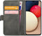 Mobilize Telefoonhoesje geschikt voor Samsung Galaxy A02s Hoesje | Mobilize Classic Gelly Wallet Bookcase Portemonnee | Pasjeshouder voor 2 Pasjes | Telefoonhoesje voor Pinpas / OV Kaart / Rijbewijs - Zwart