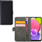 Mobilize Telefoonhoesje geschikt voor Samsung Galaxy A03 Hoesje | Mobilize Classic Gelly Wallet Bookcase Portemonnee | Pasjeshouder voor 2 Pasjes | Telefoonhoesje voor Pinpas / OV Kaart / Rijbewijs - Zwart