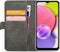 Mobilize Telefoonhoesje geschikt voor Samsung Galaxy A03 Hoesje | Mobilize Classic Gelly Wallet Bookcase Portemonnee | Pasjeshouder voor 2 Pasjes | Telefoonhoesje voor Pinpas / OV Kaart / Rijbewijs - Zwart