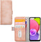 Mobilize Telefoonhoesje geschikt voor Samsung Galaxy A03s Hoesje | Mobilize Elite Gelly Bookcase Portemonnee | Pasjeshouder voor 3 Pasjes | Telefoonhoesje voor Pinpas / OV Kaart / Rijbewijs - Soft Pink | Roze