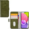 Mobilize Telefoonhoesje geschikt voor Samsung Galaxy A03s Hoesje | Mobilize Elite Gelly Bookcase Portemonnee | Pasjeshouder voor 3 Pasjes | Telefoonhoesje voor Pinpas / OV Kaart / Rijbewijs - Groen