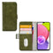 Mobilize Telefoonhoesje geschikt voor Samsung Galaxy A03s Hoesje | Mobilize Elite Gelly Bookcase Portemonnee | Pasjeshouder voor 3 Pasjes | Telefoonhoesje voor Pinpas / OV Kaart / Rijbewijs - Groen