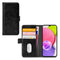 Mobilize Telefoonhoesje geschikt voor Samsung Galaxy A03s Hoesje | Mobilize Elite Gelly Bookcase Portemonnee | Pasjeshouder voor 3 Pasjes | Telefoonhoesje voor Pinpas / OV Kaart / Rijbewijs - Zwart