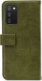 Mobilize Telefoonhoesje geschikt voor Samsung Galaxy A03s Hoesje | Mobilize Elite Gelly Bookcase Portemonnee | Pasjeshouder voor 3 Pasjes | Telefoonhoesje voor Pinpas / OV Kaart / Rijbewijs - Groen