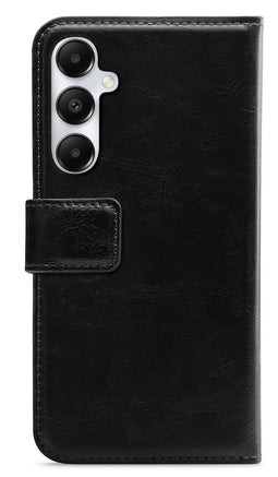 Mobilize Telefoonhoesje geschikt voor Samsung Galaxy A05s Hoesje | Mobilize Magnet Gelly Wallet Uitneembare 2in1 Bookcase Portemonnee | Pasjeshouder voor 3 Pasjes | Telefoonhoesje voor Pinpas / OV Kaart / Rijbewijs - Zwart
