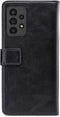 Mobilize Telefoonhoesje geschikt voor Samsung Galaxy A13 4G Hoesje | Mobilize Elite Gelly Bookcase Portemonnee | Pasjeshouder voor 3 Pasjes | Telefoonhoesje voor Pinpas / OV Kaart / Rijbewijs - Zwart