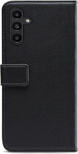 Mobilize Telefoonhoesje geschikt voor Samsung Galaxy A13 5G Hoesje | Mobilize Classic Gelly Wallet Bookcase Portemonnee | Pasjeshouder voor 2 Pasjes | Telefoonhoesje voor Pinpas / OV Kaart / Rijbewijs - Zwart