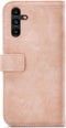 Mobilize Telefoonhoesje geschikt voor Samsung Galaxy A13 5G Hoesje | Mobilize Elite Gelly Bookcase Portemonnee | Pasjeshouder voor 3 Pasjes | Telefoonhoesje voor Pinpas / OV Kaart / Rijbewijs - Soft Pink | Roze
