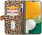 Mobilize Telefoonhoesje geschikt voor Samsung Galaxy A13 5G Hoesje | Mobilize Magnet Zipper Uitneembare 2in1 Bookcase Portemonnee | Pasjeshouder voor 3 Pasjes | Telefoonhoesje voor Pinpas / OV Kaart / Rijbewijs - Olive Leopard | Groen