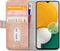 Mobilize Telefoonhoesje geschikt voor Samsung Galaxy A13 5G Hoesje | Mobilize Elite Gelly Bookcase Portemonnee | Pasjeshouder voor 3 Pasjes | Telefoonhoesje voor Pinpas / OV Kaart / Rijbewijs - Soft Pink | Roze