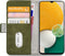 Mobilize Telefoonhoesje geschikt voor Samsung Galaxy A13 5G Hoesje | Mobilize Elite Gelly Bookcase Portemonnee | Pasjeshouder voor 3 Pasjes | Telefoonhoesje voor Pinpas / OV Kaart / Rijbewijs - Groen