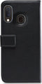 Mobilize Telefoonhoesje geschikt voor Samsung Galaxy A20e Hoesje | Mobilize Classic Gelly Wallet Bookcase Portemonnee | Pasjeshouder voor 2 Pasjes | Telefoonhoesje voor Pinpas / OV Kaart / Rijbewijs - Zwart