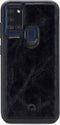 Mobilize Telefoonhoesje geschikt voor Samsung Galaxy A21s Hoesje | Mobilize Gelly Wallet Uitneembare 2in1 Bookcase Portemonnee | Pasjeshouder voor 3 Pasjes | Telefoonhoesje voor Pinpas / OV Kaart / Rijbewijs - Zwart