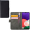 Mobilize Telefoonhoesje geschikt voor Samsung Galaxy A22 4G Hoesje | Mobilize Classic Gelly Wallet Bookcase Portemonnee | Pasjeshouder voor 2 Pasjes | Telefoonhoesje voor Pinpas / OV Kaart / Rijbewijs - Zwart