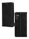 Mobilize Telefoonhoesje geschikt voor Samsung Galaxy A24 Hoesje Echt Leer | Mobilize Wallet Bookcase Portemonnee | Pasjeshouder voor 3 Pasjes | Telefoonhoesje voor Pinpas / OV Kaart / Rijbewijs - Zwart