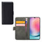 Mobilize Telefoonhoesje geschikt voor Samsung Galaxy A24 Hoesje | Mobilize Classic Gelly Wallet Bookcase Portemonnee | Pasjeshouder voor 2 Pasjes | Telefoonhoesje voor Pinpas / OV Kaart / Rijbewijs - Zwart