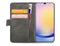 Mobilize Telefoonhoesje geschikt voor Samsung Galaxy A25 Hoesje | Mobilize Classic Gelly Wallet Bookcase Portemonnee | Pasjeshouder voor 2 Pasjes | Telefoonhoesje voor Pinpas / OV Kaart / Rijbewijs - Zwart
