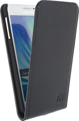 Mobilize Telefoonhoesje geschikt voor Samsung Galaxy A3 (2015) Hoesje | Mobilize Premium Magnet Flipcase - Zwart