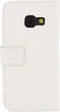 Mobilize Telefoonhoesje geschikt voor Samsung Galaxy A3 (2017) Hoesje | Mobilize Classic Wallet Bookcase Portemonnee | Pasjeshouder voor 2 Pasjes | Telefoonhoesje voor Pinpas / OV Kaart / Rijbewijs - Wit