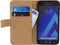 Mobilize Telefoonhoesje geschikt voor Samsung Galaxy A3 (2017) Hoesje | Mobilize Classic Wallet Bookcase Portemonnee | Pasjeshouder voor 2 Pasjes | Telefoonhoesje voor Pinpas / OV Kaart / Rijbewijs - Wit