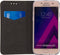 Mobilize Telefoonhoesje geschikt voor Samsung Galaxy A3 (2017) Hoesje | Mobilize Premium Gelly Bookcase Portemonnee | Pasjeshouder voor 1 Pasje | Telefoonhoesje voor Pinpas / OV Kaart / Rijbewijs - Roze