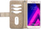 Mobilize Telefoonhoesje geschikt voor Samsung Galaxy A3 (2017) Hoesje | Mobilize Gelly Zipper Uitneembare 2in1 Clutch | Pasjeshouder voor 3 Pasjes | Telefoonhoesje voor Pinpas / OV Kaart / Rijbewijs - Latte | Taupe