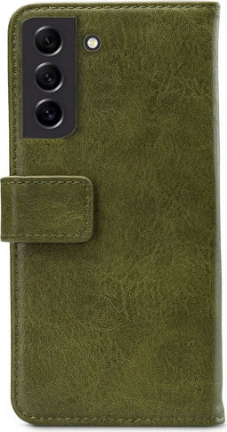 Mobilize Telefoonhoesje geschikt voor Samsung Galaxy A33 Hoesje | Mobilize Elite Gelly Bookcase Portemonnee | Pasjeshouder voor 3 Pasjes | Telefoonhoesje voor Pinpas / OV Kaart / Rijbewijs - Groen