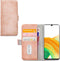 Mobilize Telefoonhoesje geschikt voor Samsung Galaxy A33 Hoesje | Mobilize Elite Gelly Bookcase Portemonnee | Pasjeshouder voor 3 Pasjes | Telefoonhoesje voor Pinpas / OV Kaart / Rijbewijs - Soft Pink | Roze
