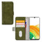 Mobilize Telefoonhoesje geschikt voor Samsung Galaxy A33 Hoesje | Mobilize Elite Gelly Bookcase Portemonnee | Pasjeshouder voor 3 Pasjes | Telefoonhoesje voor Pinpas / OV Kaart / Rijbewijs - Groen