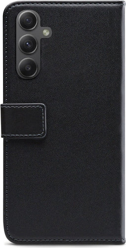 Mobilize Telefoonhoesje geschikt voor Samsung Galaxy A34 Hoesje | Mobilize Classic Gelly Wallet Bookcase Portemonnee | Pasjeshouder voor 2 Pasjes | Telefoonhoesje voor Pinpas / OV Kaart / Rijbewijs - Zwart