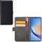 Mobilize Telefoonhoesje geschikt voor Samsung Galaxy A34 Hoesje | Mobilize Classic Gelly Wallet Bookcase Portemonnee | Pasjeshouder voor 2 Pasjes | Telefoonhoesje voor Pinpas / OV Kaart / Rijbewijs - Zwart