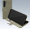 Mobilize Telefoonhoesje geschikt voor Samsung Galaxy A35 Hoesje | Mobilize Premium Gelly Wallet Bookcase Portemonnee | Pasjeshouder voor 3 Pasjes | Telefoonhoesje voor Pinpas / OV Kaart / Rijbewijs - Groen
