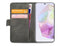 Mobilize Telefoonhoesje geschikt voor Samsung Galaxy A35 Hoesje | Mobilize Classic Gelly Wallet Bookcase Portemonnee | Pasjeshouder voor 2 Pasjes | Telefoonhoesje voor Pinpas / OV Kaart / Rijbewijs - Zwart
