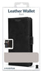 Mobilize Telefoonhoesje geschikt voor Samsung Galaxy A36 Hoesje Echt Leer | Mobilize Wallet Bookcase Portemonnee | Pasjeshouder voor 3 Pasjes | Telefoonhoesje voor Pinpas / OV Kaart / Rijbewijs - Zwart