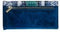 Mobilize Telefoonhoesje geschikt voor Samsung Galaxy A40 Hoesje | Mobilize Gelly Velvet Uitneembare 2in1 Clutch | Pasjeshouder voor 3 Pasjes | Telefoonhoesje voor Pinpas / OV Kaart / Rijbewijs - Royal Blue Snake | Blauw