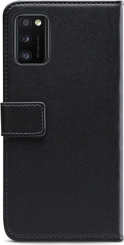 Mobilize Telefoonhoesje geschikt voor Samsung Galaxy A41 Hoesje | Mobilize Classic Gelly Wallet Bookcase Portemonnee | Pasjeshouder voor 2 Pasjes | Telefoonhoesje voor Pinpas / OV Kaart / Rijbewijs - Zwart