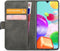 Mobilize Telefoonhoesje geschikt voor Samsung Galaxy A41 Hoesje | Mobilize Classic Gelly Wallet Bookcase Portemonnee | Pasjeshouder voor 2 Pasjes | Telefoonhoesje voor Pinpas / OV Kaart / Rijbewijs - Zwart