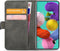 Mobilize Telefoonhoesje geschikt voor Samsung Galaxy A51 5G Hoesje | Mobilize Classic Gelly Wallet Bookcase Portemonnee | Pasjeshouder voor 2 Pasjes | Telefoonhoesje voor Pinpas / OV Kaart / Rijbewijs - Zwart