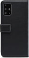 Mobilize Telefoonhoesje geschikt voor Samsung Galaxy A51 Hoesje | Mobilize Classic Gelly Wallet Bookcase Portemonnee | Pasjeshouder voor 2 Pasjes | Telefoonhoesje voor Pinpas / OV Kaart / Rijbewijs - Zwart