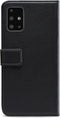 Mobilize Telefoonhoesje geschikt voor Samsung Galaxy A51 Hoesje | Mobilize Classic Gelly Wallet Bookcase Portemonnee | Pasjeshouder voor 2 Pasjes | Telefoonhoesje voor Pinpas / OV Kaart / Rijbewijs - Zwart