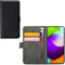 Mobilize Telefoonhoesje geschikt voor Samsung Galaxy A52 Hoesje | Mobilize Classic Gelly Wallet Bookcase Portemonnee | Pasjeshouder voor 2 Pasjes | Telefoonhoesje voor Pinpas / OV Kaart / Rijbewijs - Zwart
