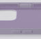 Mobilize Telefoonhoesje geschikt voor Samsung Galaxy A53 Flexibel TPU | Mobilize Lanyard Gelly Hoesje met koord - Pastel Purple | Paars